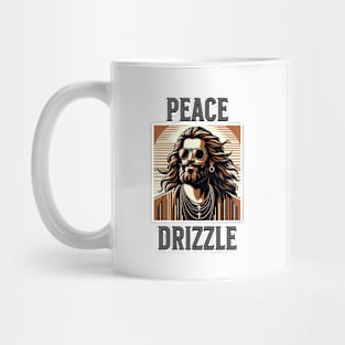 Vintage Peace Drizzle Inspired Retro Men Kings Funny Mug